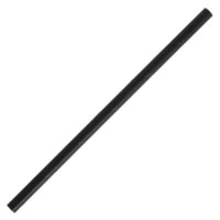 Black Cocktail Paper Straws 6mm x 140mm Box of 250
