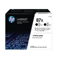 HP CF287XD 87X Toner Cartridge High Capacity Twin Pack 2x18k