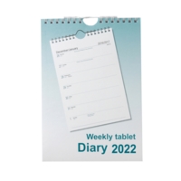 A5 Weekly Tablet Diary 2028