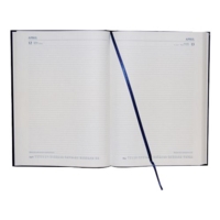 A5 Page a Day Diary Red, 2027