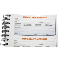 Duplicate Telephone Message Book 200 Messages