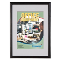 A3 Wooden Picture Certificate Frame Black