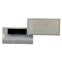 Reusable Magnetic Badges 40mm x75mm Pack of 10