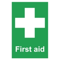 First Aid PVC Sign 150mm x 100mm