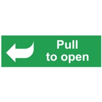 Pull bar to opPull Bar to Open 150mm x 450mm Self-Adhesive