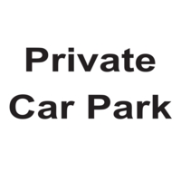 Private Car Park A4 Self-Adhesive Sign