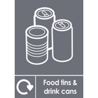 Metal Waste A5 PVC Sign