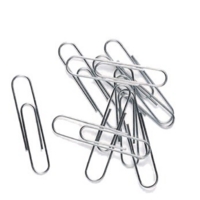 Small 22mm Metal Paperclips Box of 1000