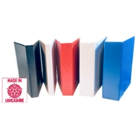 A4 Presentation 2-Ring 25mm Binder White SINGLE