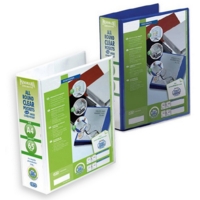 Elba Panorama A4 4-Ring 50mm Binder Blue SINGLE