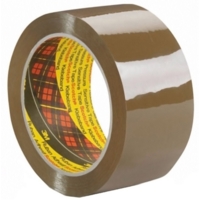 Scotch BUFF Parcel Tape 66m x 48mm Pack of 6