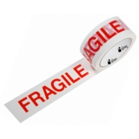 Fragile Tape White Red Pack of 6 922382 / 11715RY