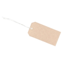 Buff Strung Tag MS2 82mm x 41mm Box of 1000