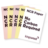 A4 NCR Digital Carbonless Yellow Middle Copy Paper Ream