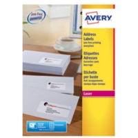 Avery L7159-100 Laser Labels Pack 100   24 per sheet