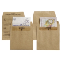 Plain Self Seal 108mm x 102mm Wage Envelopes Box of 1000
