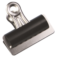 Letter Strong 50mm Black Clips Box of 10