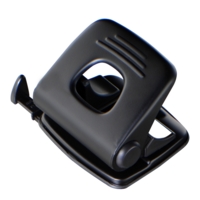 Light Duty Black Plastic 10 Sheets Hole Punch