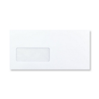 DL White Window 90gsm Self Seal Envelopes Box of 1,000