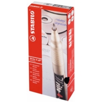Stabilo Write-4-All Superfine Black Markers Box of 10