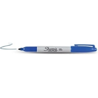 Sharpie Fine Markers Blue Box of 12