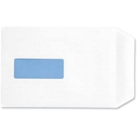 C5 White Window 120gsm Peel and Seal Envelopes Box of 500