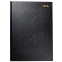 A4 Appointment Page per Day Black, 2027