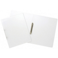 A4 Slim Assorted Frosted Clear Ring Binders SINGLE