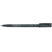 Staedtler Lumocolour 318 Permanent Fine Pack of 4