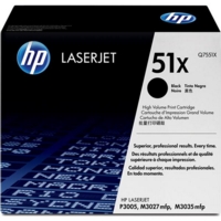 HP Q7551X 51X Toner Cartridge Black 13k Pages ISO IEC 19752