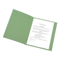 Square Cut 270gsm Green Folders Pack of 50
