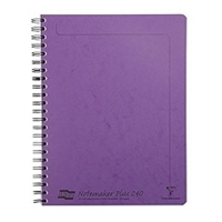 A6 Europa Notemaker Assorted Colour Notebook Pack of 10