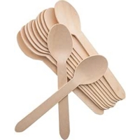 Wooden Cutlery Teaspoons Pack of 100
