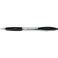 Bic Atlantis Retractable Ball Pens Black Box of 12
