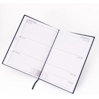 A4 Academic Week to View Diary Navy Blue 2026-2027