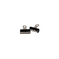 Letter Strong 50mm Black Clips Box of 10