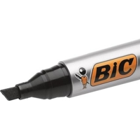 Bic 2300 Permanent Chisel Markers Black Box of 12