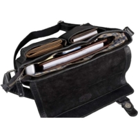 Leather Shoulder Bag Sensation Black