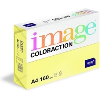 A4 Florida Lemon Yellow 160gsm Paper Ream of 250 Sheets