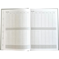 A4 Page Per Day Diary Blue, 2027