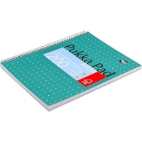 Pukka A4 Jotta Wirebound Metallic Notebook Pack of 3
