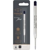 Parker Ballpoint Pen Black Quink Flow Medium Tip Refill