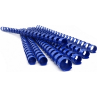 10mm Plastic Binding Combs Blue Pack of 100