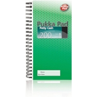 Spiral Bound Duplicate Petty Cash Book