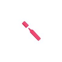 Square Highlighters Assorted Colours Pack of 10