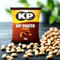 KP Dry Roasted Peanuts (Display Card) 50g x 21 packs
