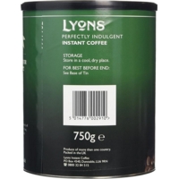Lyons Rich Roast Instant Coffee 750g Tin
