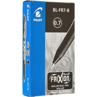 Pilot Frixion Rollerball Fine Erasable Pens Black Box of 12