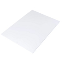 White A2 380 Micron Card Single Sheet