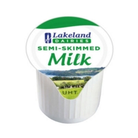 Lakeland Semi Skimmed UHT Individual Milk Box of 120